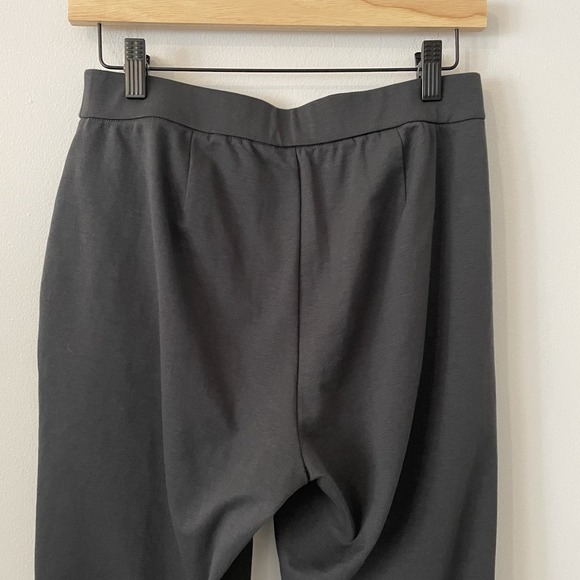 Eileen Fisher Straight Leg Trouser Pants Gray Size S Petite Capsule Basic Career - Picture 5 of 7
